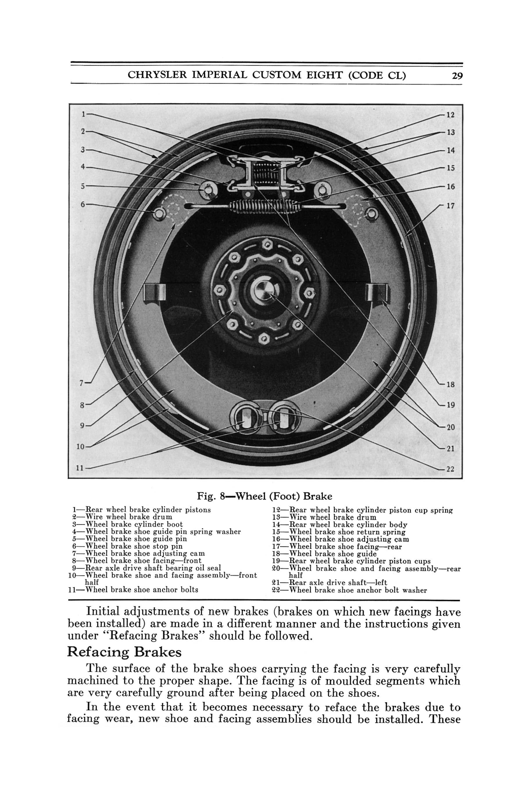 1932 Chrysler Imperial Instruction Book Page 95